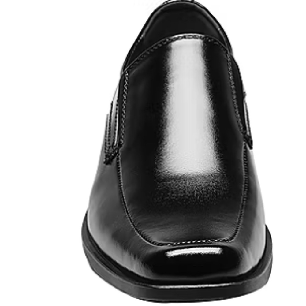 Stacy Adams Cassidy Mens Moc-Toe Slip-On Leather Dress Shoes
